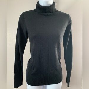 Relativity Classic Black Turtleneck Sweater